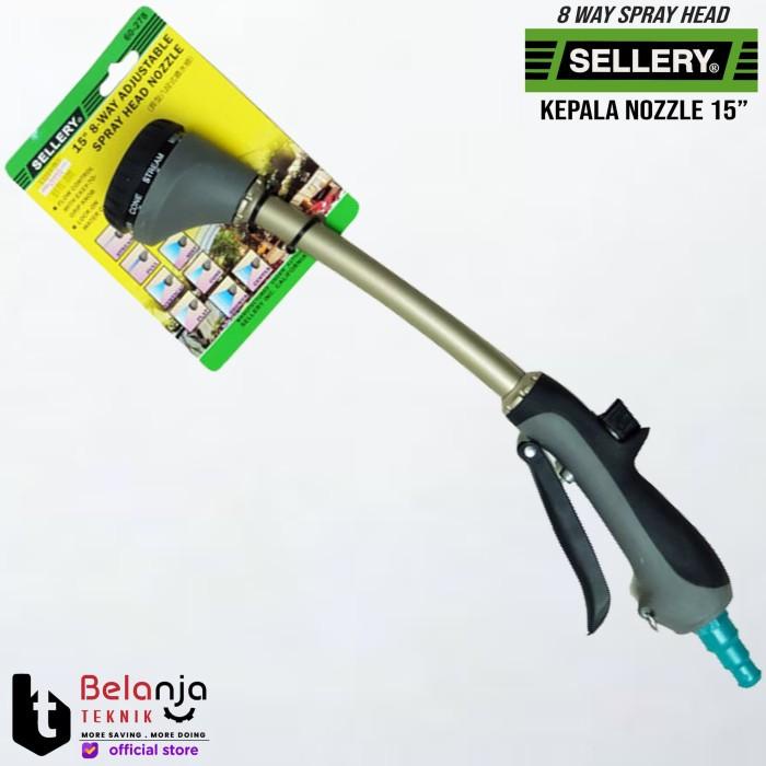 Sprinkler Sellery Spray Head Nozzle Semprotan Kepala Panjang Sellery