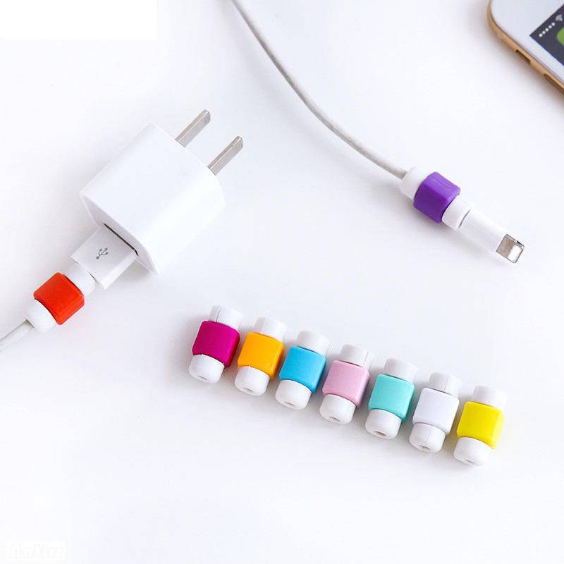 Pelindung Kabel Data / Charger / Earphone Warna Acak