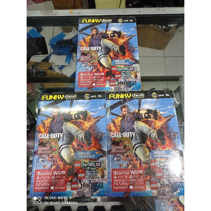 TERLARIS FUNKY CHEAT BUKU CHEAT UNTUK PS2, PS3, PS4 BUKU PANDUAN CHEAT TERLENGKAP