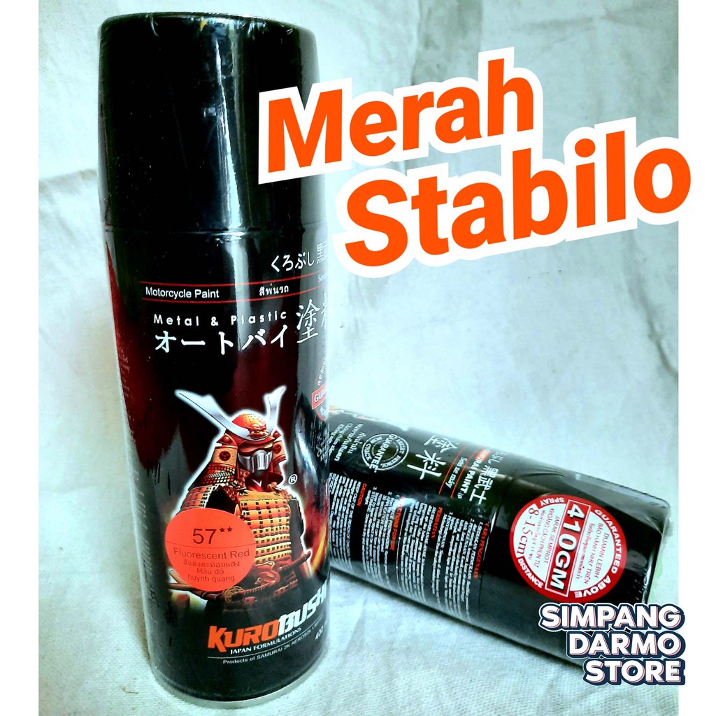 

Pilox Pylox Samurai Merah Stabilo Fluorescent Red Stabillo Ret Stabilow Skotlet Nyala Terang