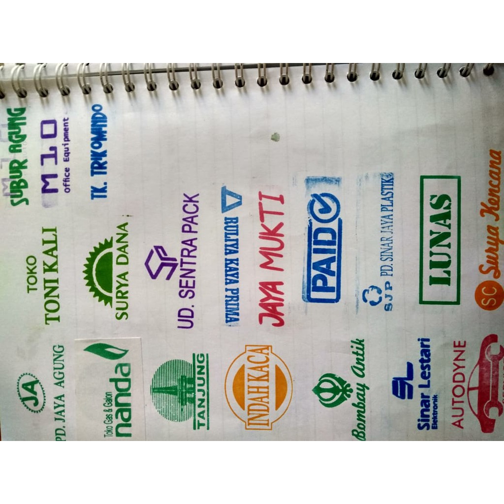 

stempel warna stempel otomatis stempel custom stempel nama RB9