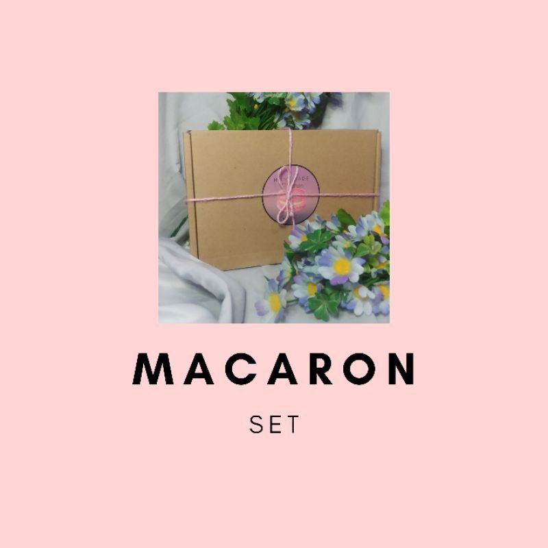 

HOMEMADE MACARON - MACARON SET