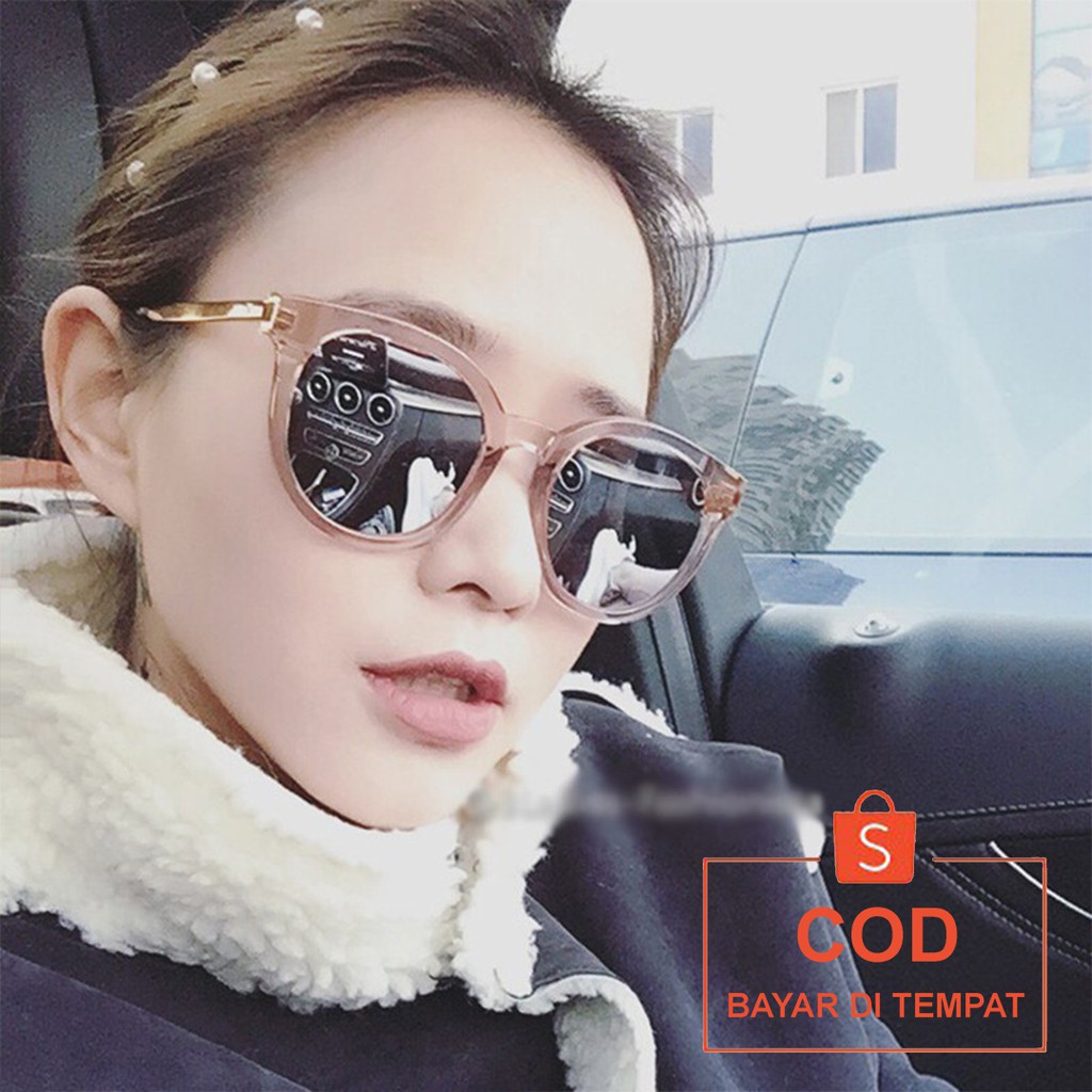 ✅COD Kacamata Fashion Matahari Anti Radiasi Hitam Photocromic Korean Style Sunglasses Kaca Mata Aksesoris Wanita Gaya Korea