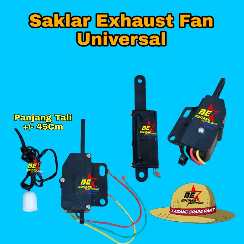 Saklar exaust Fan switch exaust saklar eksos