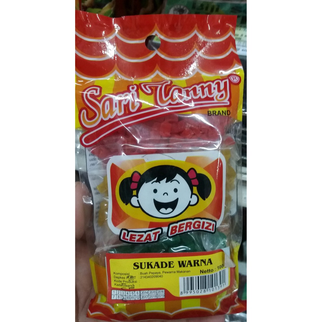 

Sukade Warna Sari Tanny 100 gram