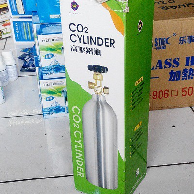 Tabung Co2 Aluminium Cylinder Merk Up 2 L Untuk Aquascape