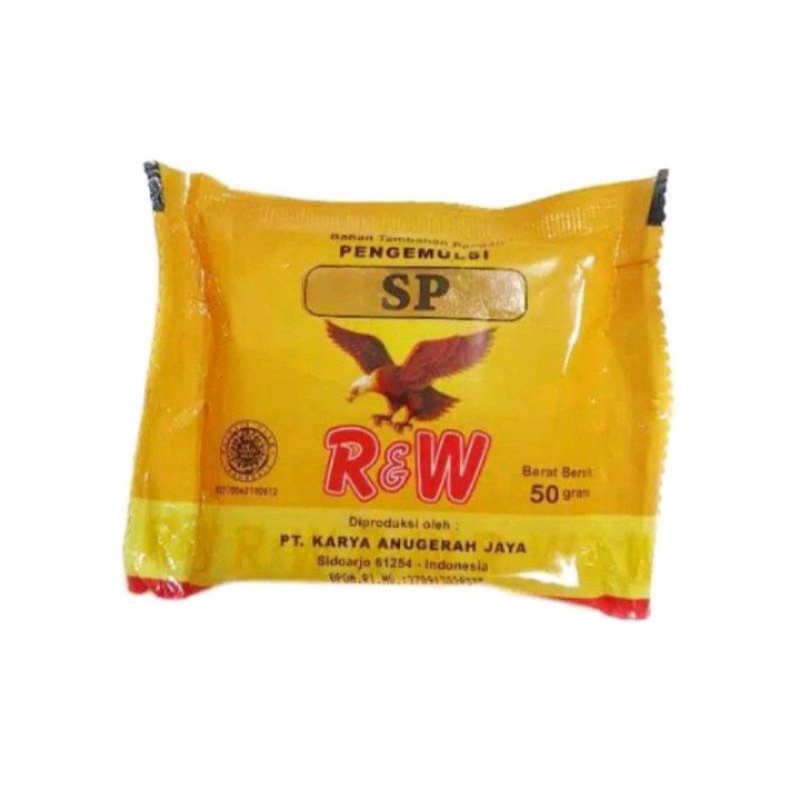 Pengembang / Pengemulsi Kue SP / Ovalet Merk RW 50gr GOOD QUALITY 50 gr