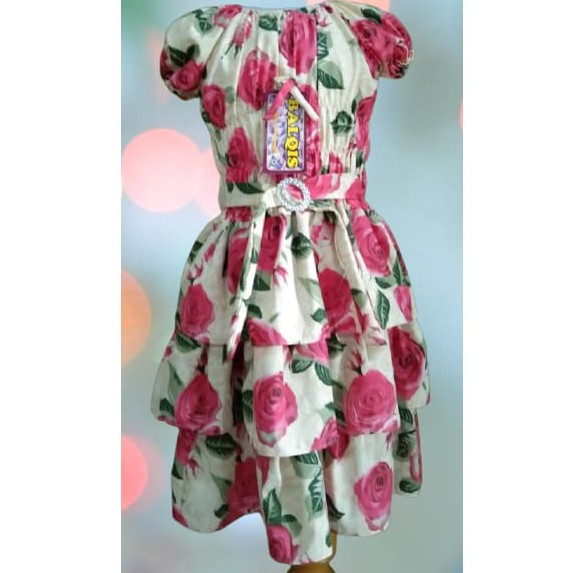 Baju Dress Anak Usia 4-11 Th