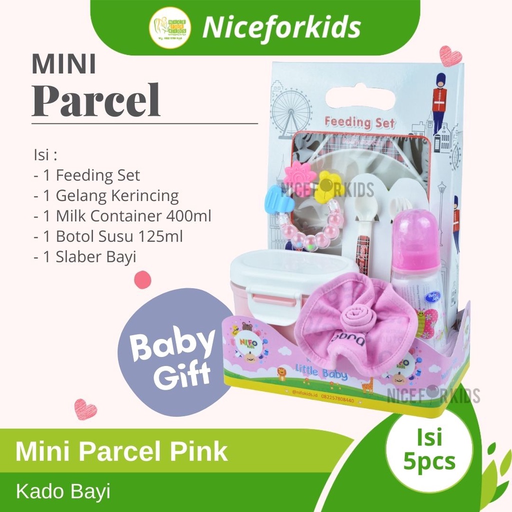 Mini Parcel Baby Gift Set / Hampers Baby / Kado Bayi Baru Lahir