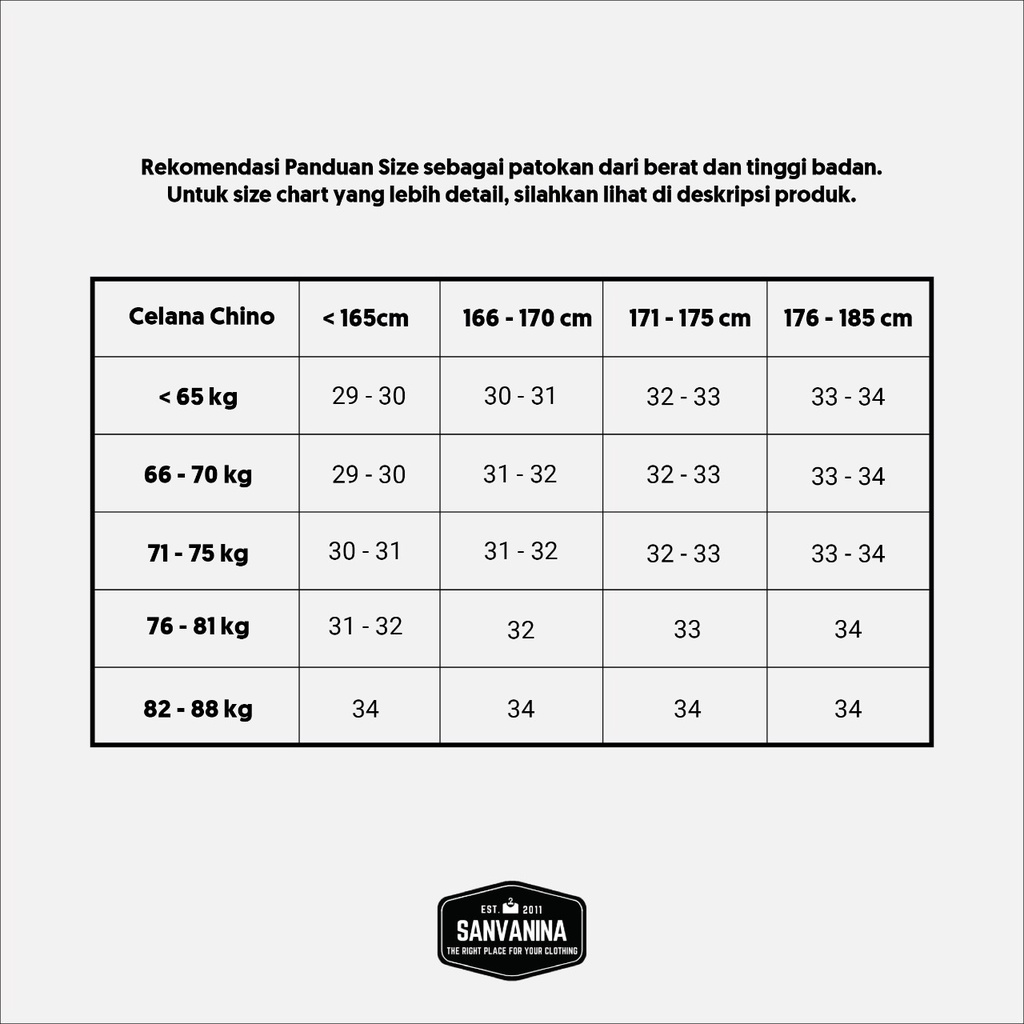 SANVANINA Celana Pendek Chino Pria Premium Slim Fit EA-026 | Celana Chino