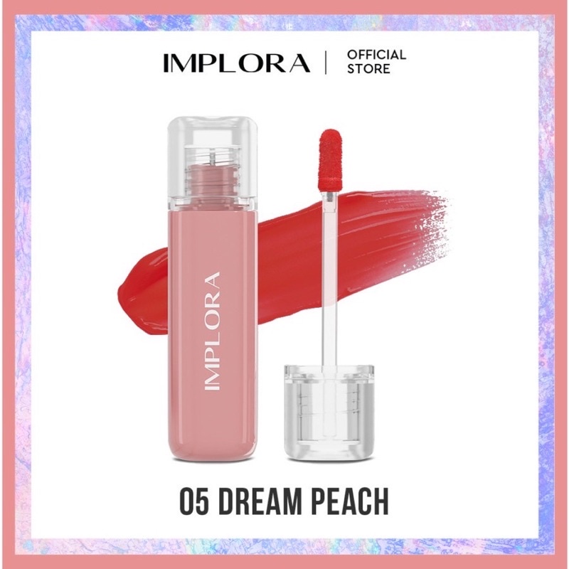 IMPLORA ✔️ Jelly Tint | Lip Tint Glossy | Lip tint tahan lama BPOM BEST SELLER