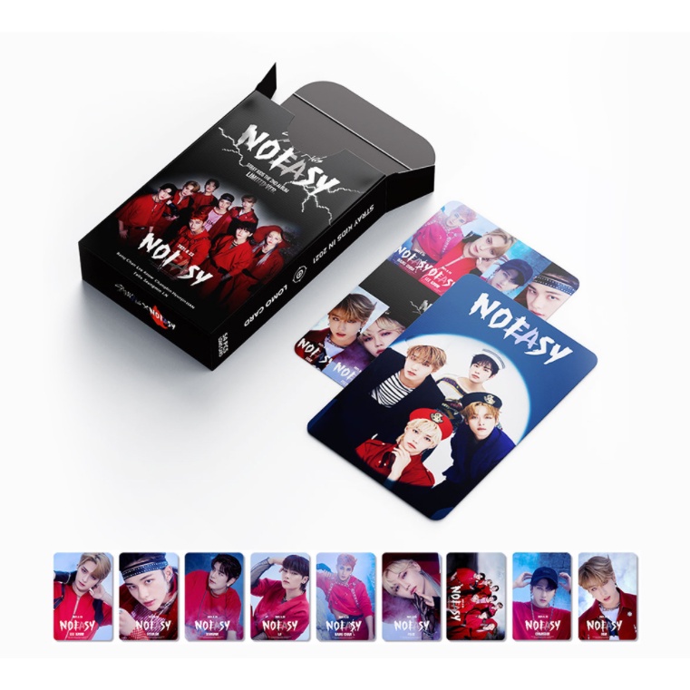 Kartu Foto Lomo Kpop STRAY KIDS Album 2021 NOEASY