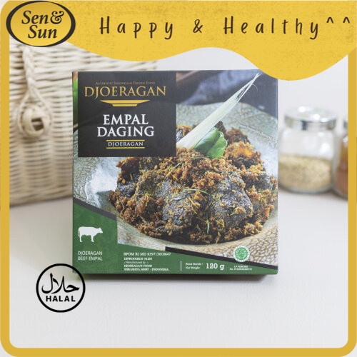 

Sen&Sun Djoeragan Empal Daging 120 gr