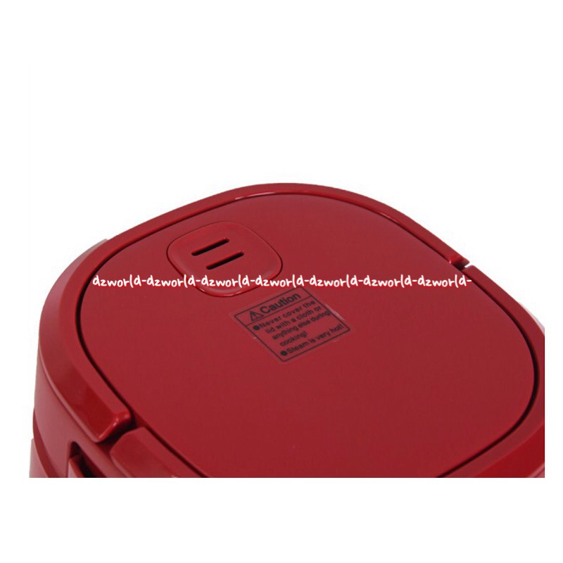 Klaz Rice Cooker Mini Digital Red Warna Merah 0.3L Travelling Alat Memasak Nasi Travel Klas