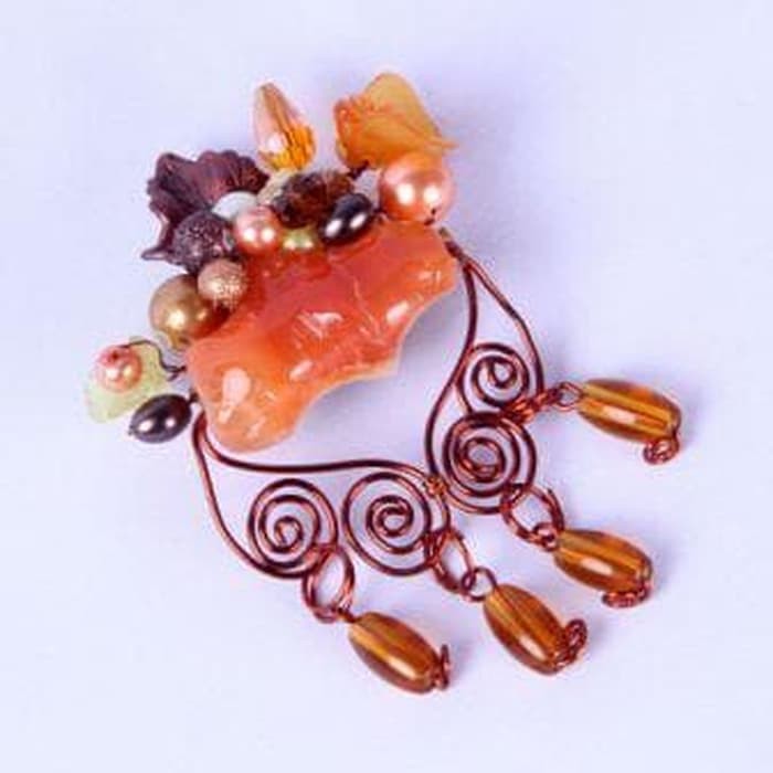 Bros  handmade hias kawat tembaga
