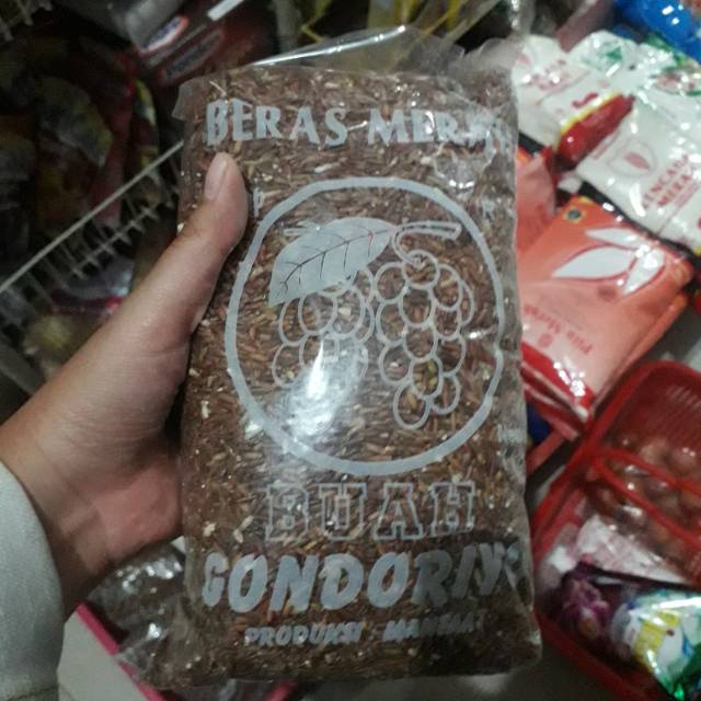 Beras Merah Cap Buah Gondoriyo Indonesia