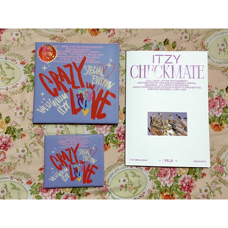 [ALBUM INCLUSION ONLY] itzy crazy in love cil special edition se photobook jewel case ver checkmate 