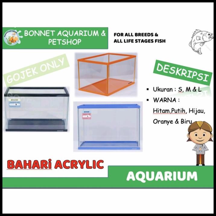 Bahari Aquarium Acrylic / Aquarium Bahari Tersedia Size S M L
