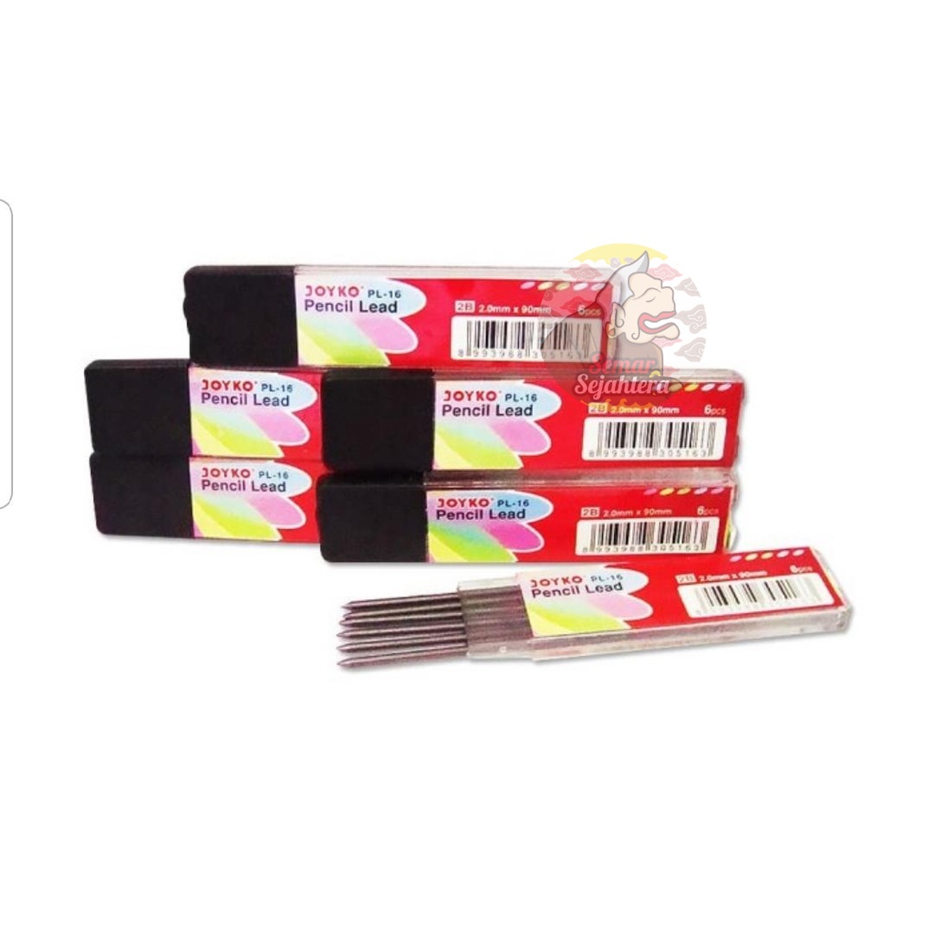 

[PCS] ISI PENSIL MEKANIK JOYKO 2.0 MM PL-16*