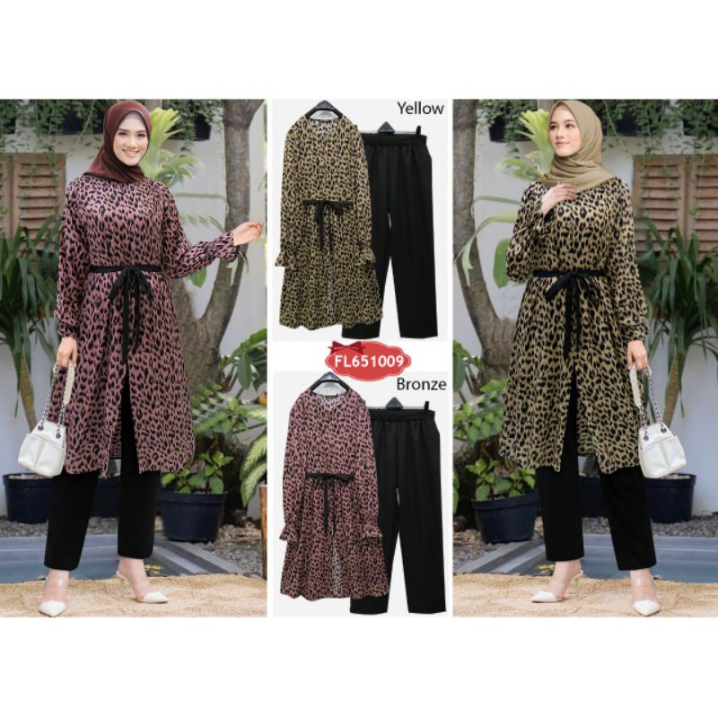 SET EXTU Leopard Import Premium ( Busui + Free Belt )
