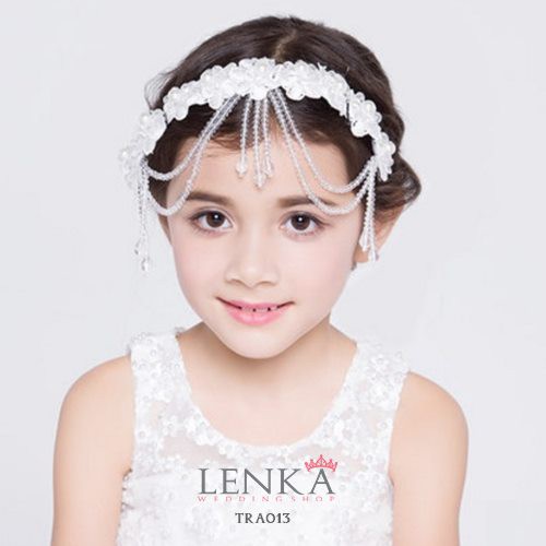 [SIAP KIRIM] Aksesoris Tiara Rambut Lace Pesta l Lenka - TRA013