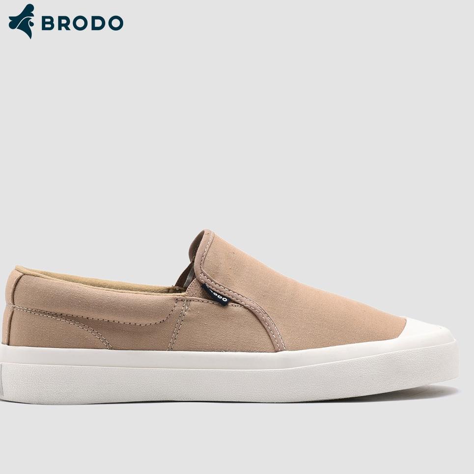 Stock Banyak HWEJV BRODO - Sneakers Vantage V.2 Slip On Camel WS J36 Best Produk