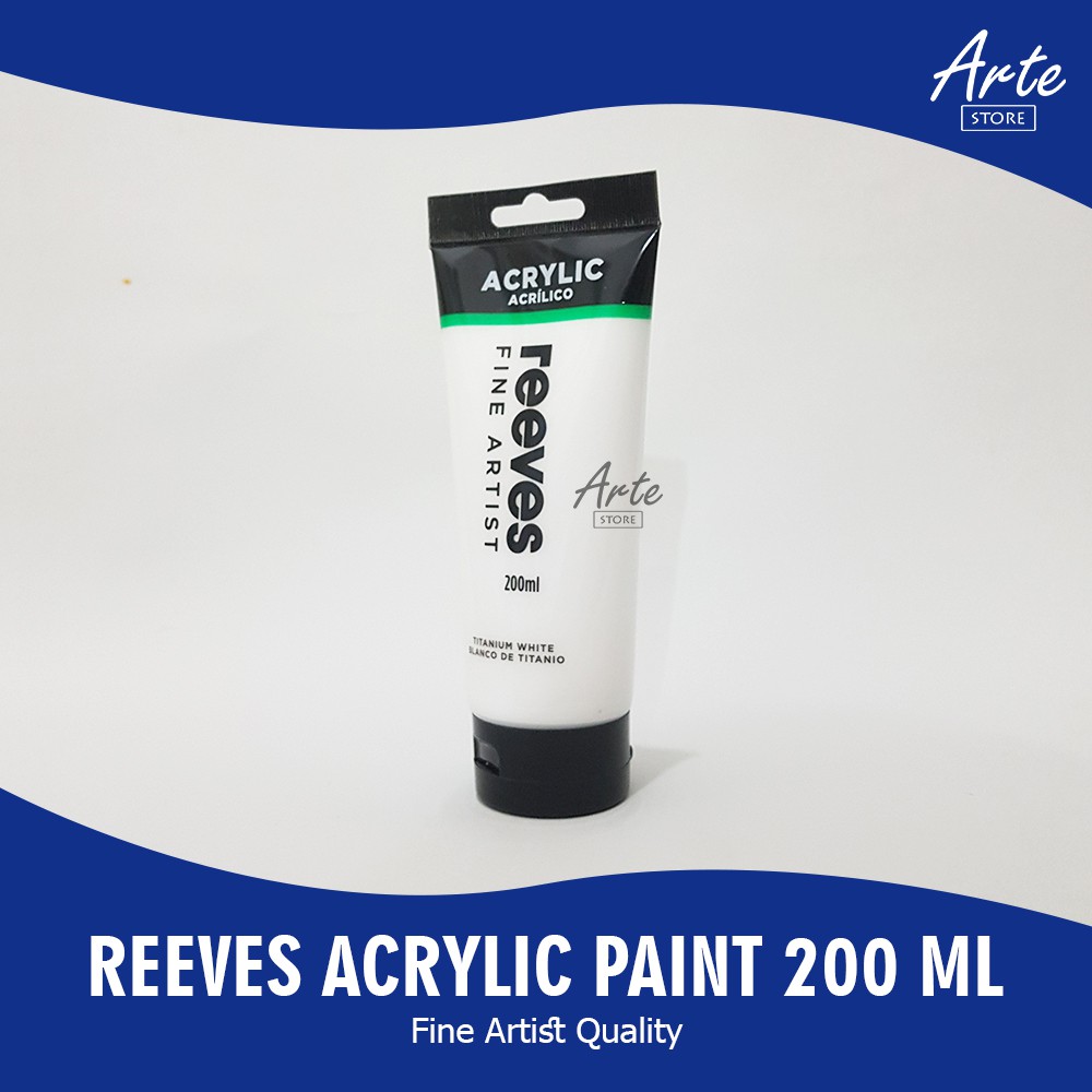 Cat Acrylic Reeves Titanium White 200 ml