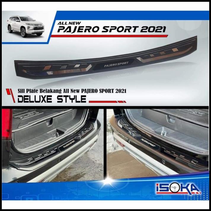 Sill Plate Sillplate Belakang Rear Scuff Plate Pajero Sport 2021 2022