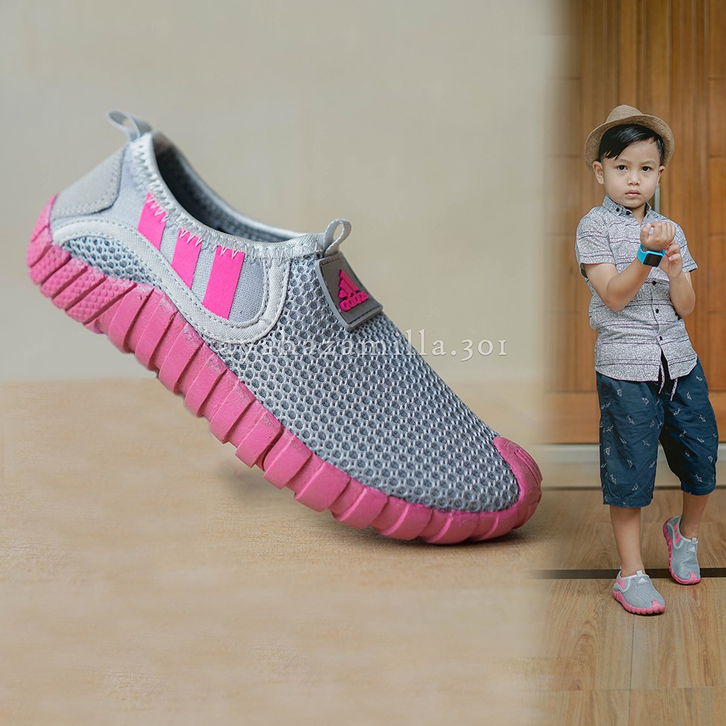 [ ON SALE ]sepatu adidas jawpaw slip on anak premium quality guaranteed/sepatu sepeda anak