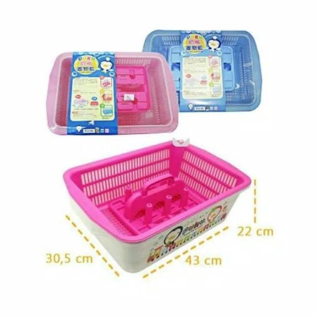 PUKU NURSERY CONTAINER Rak Botol Susu Puku Pengering Botol Susu s1