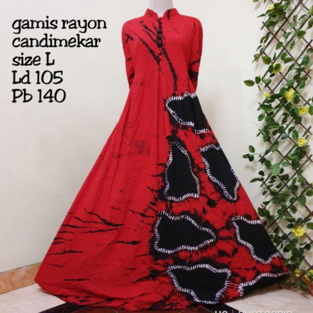 Rka-83 Gamis Twill Ori Batik Elzhaf Size Xl