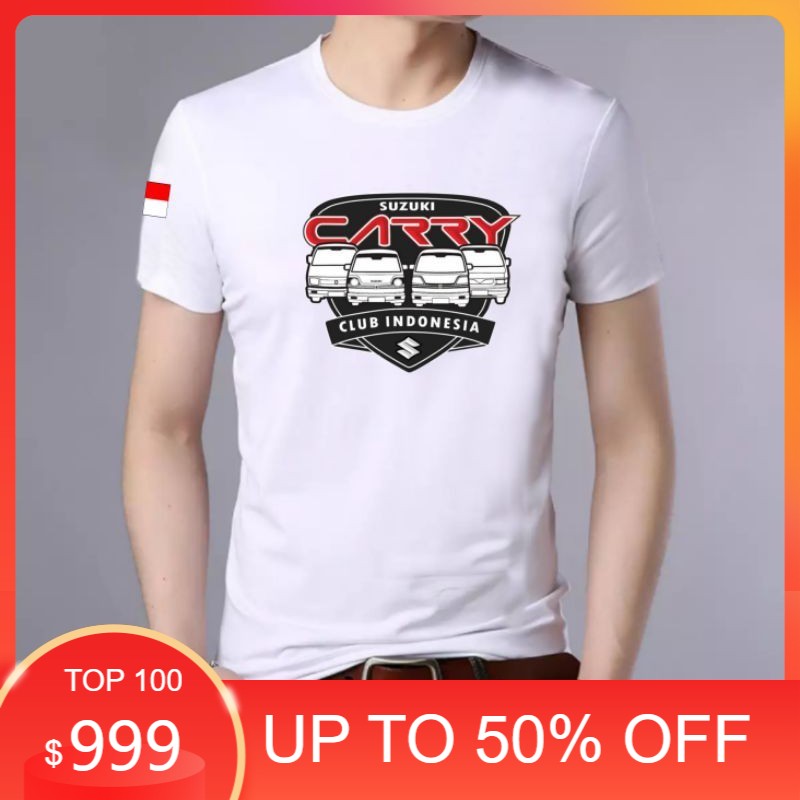 KAOS DISTRO CLUB CARRY INDONESIA SUZUKI COMMBAD 30S - RAZKA