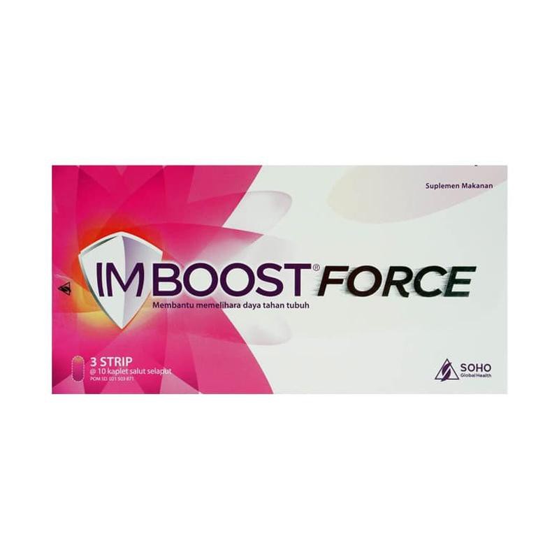 TERLARIS!!! Hot Produk Imboost Force Caplet 1strip Isi 10Tablet Berkualitas