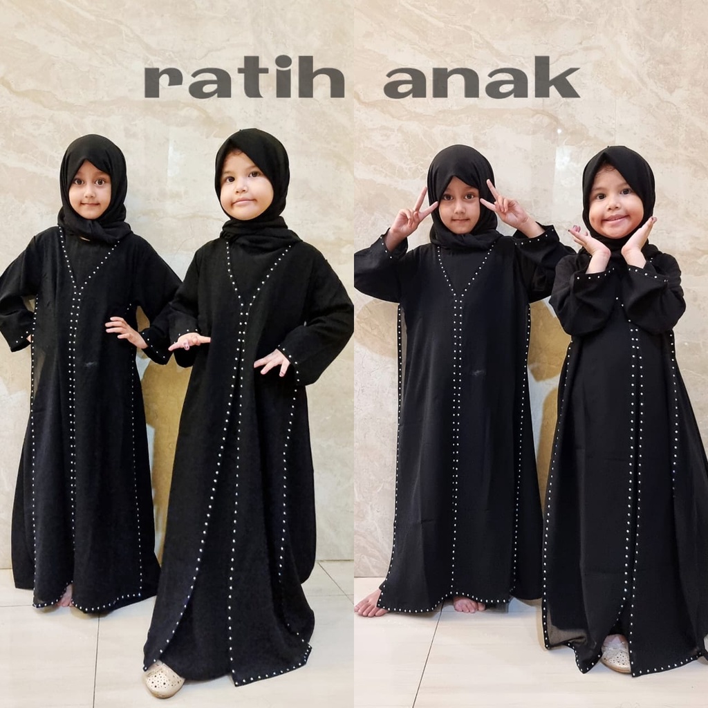 Abaya Anak Gamis Anak Busana Muslim Anak Kualitas Import Butik Terbaik