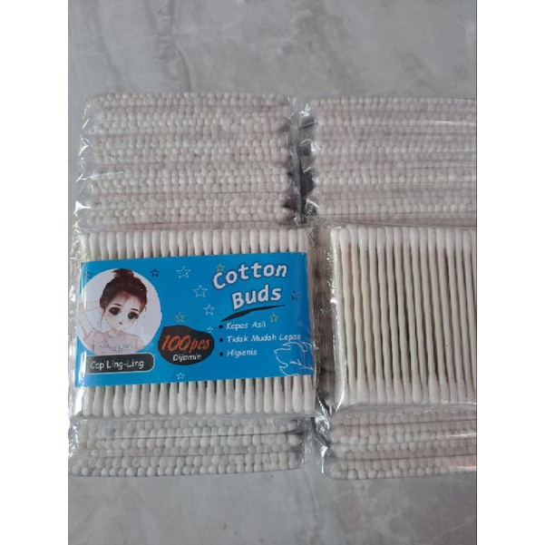 Katenbat isi 100pcs kualitas terjamin sangat kuat kapas lembut
