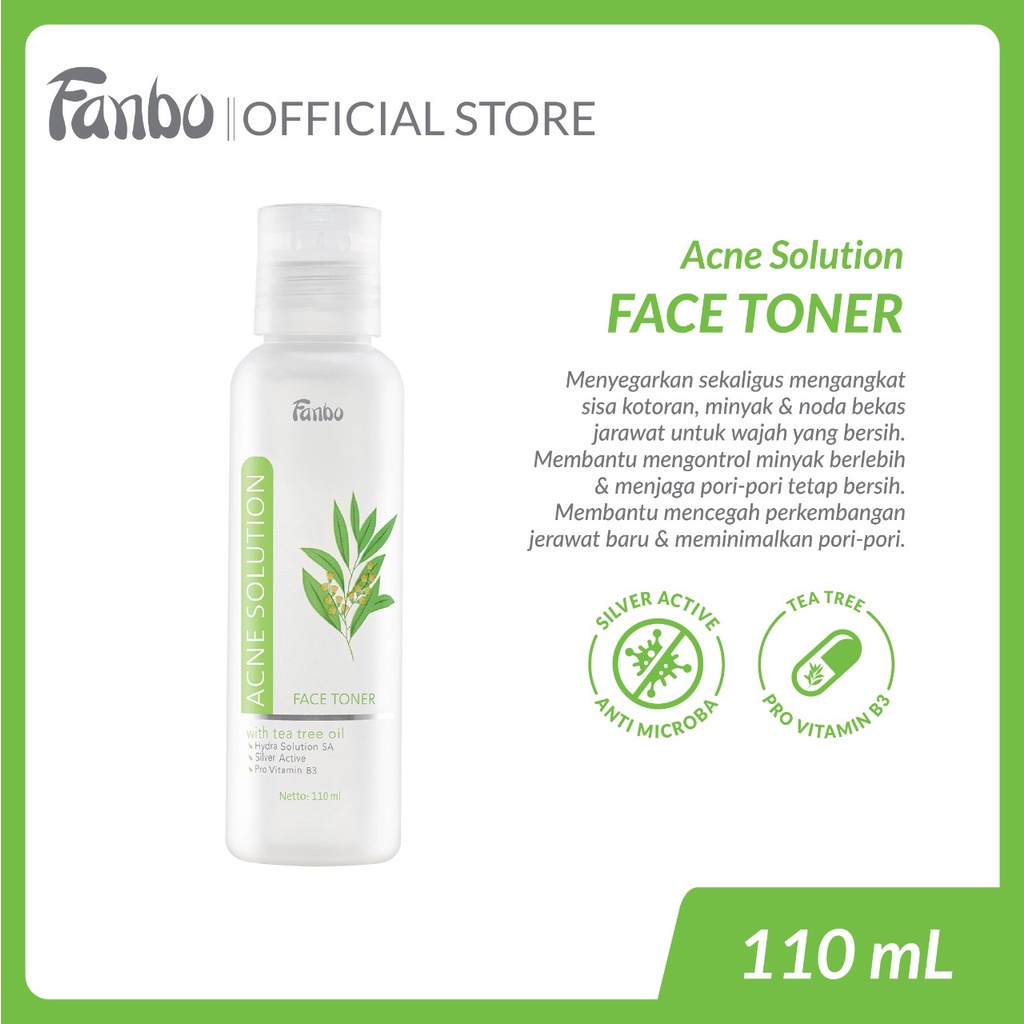 FANBO ACNES SOLUTION FACE TONER 110ML