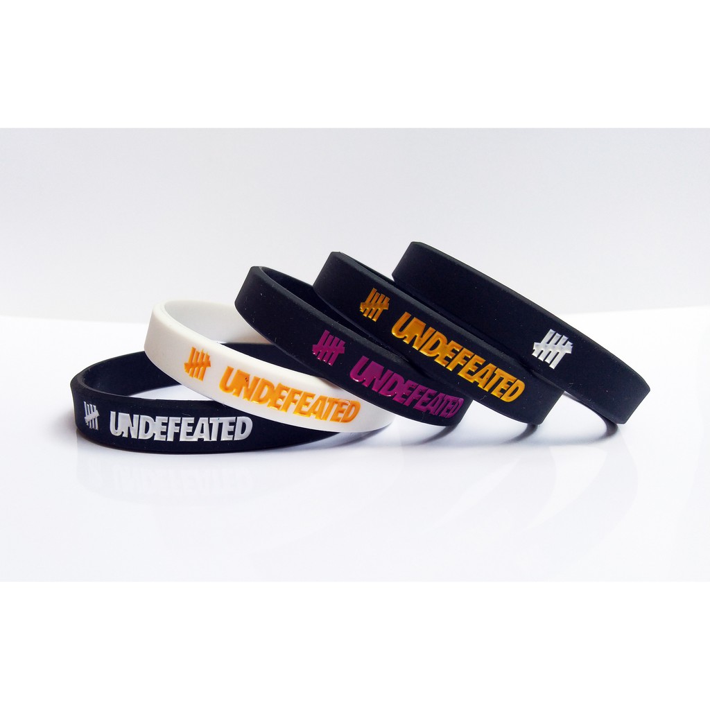 GELANG TANGAN PRIA - GELANG KARET UNDEFEATED SPORT ORIGINAL