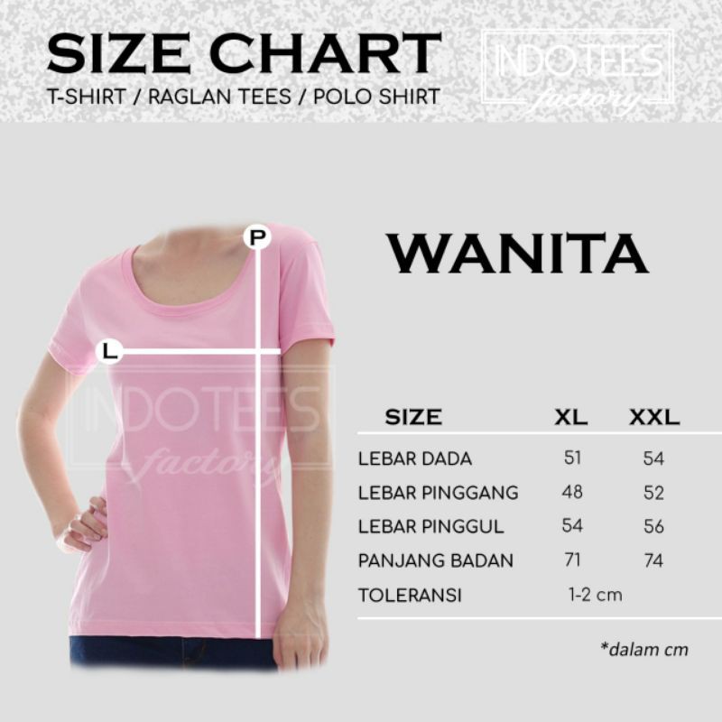 U neck tshirt kaos wanita XS-XXL cotton combed grosir murah polos