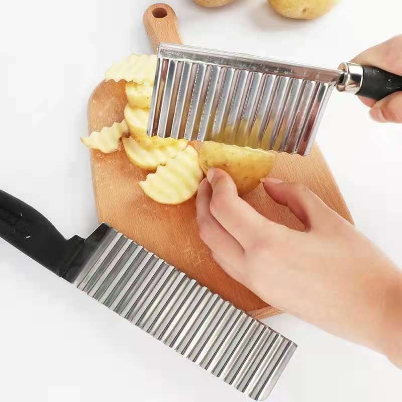 

Stainless Steel French Fries Cucumber Carrot Multifungsi Cutter