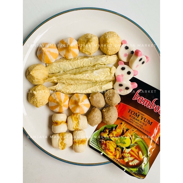 

Paket Shabu Suki Kuah Bakso Frozen Ikan Olahan Cedea Wagyu Dumpling Bandung Murah Hot Promo Ready
