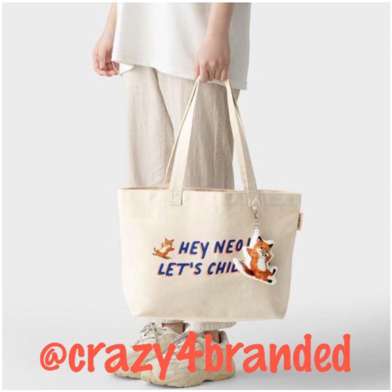 Maison Kitsune × Laneige Neo Tote Bag