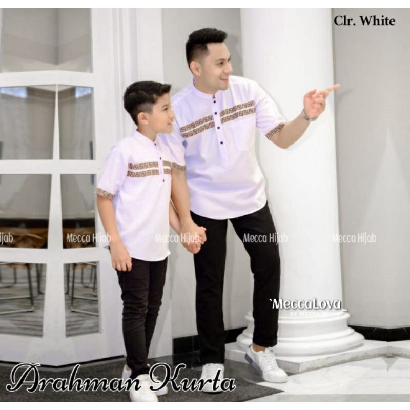 Arahman kurta couple ayah dan anak cowok kurta anak