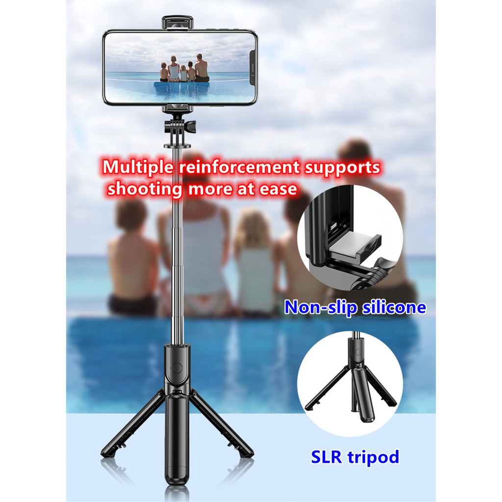 S03 Bluetooth selfie stick live tripod horizontal and vertical camera artifact remote control camera