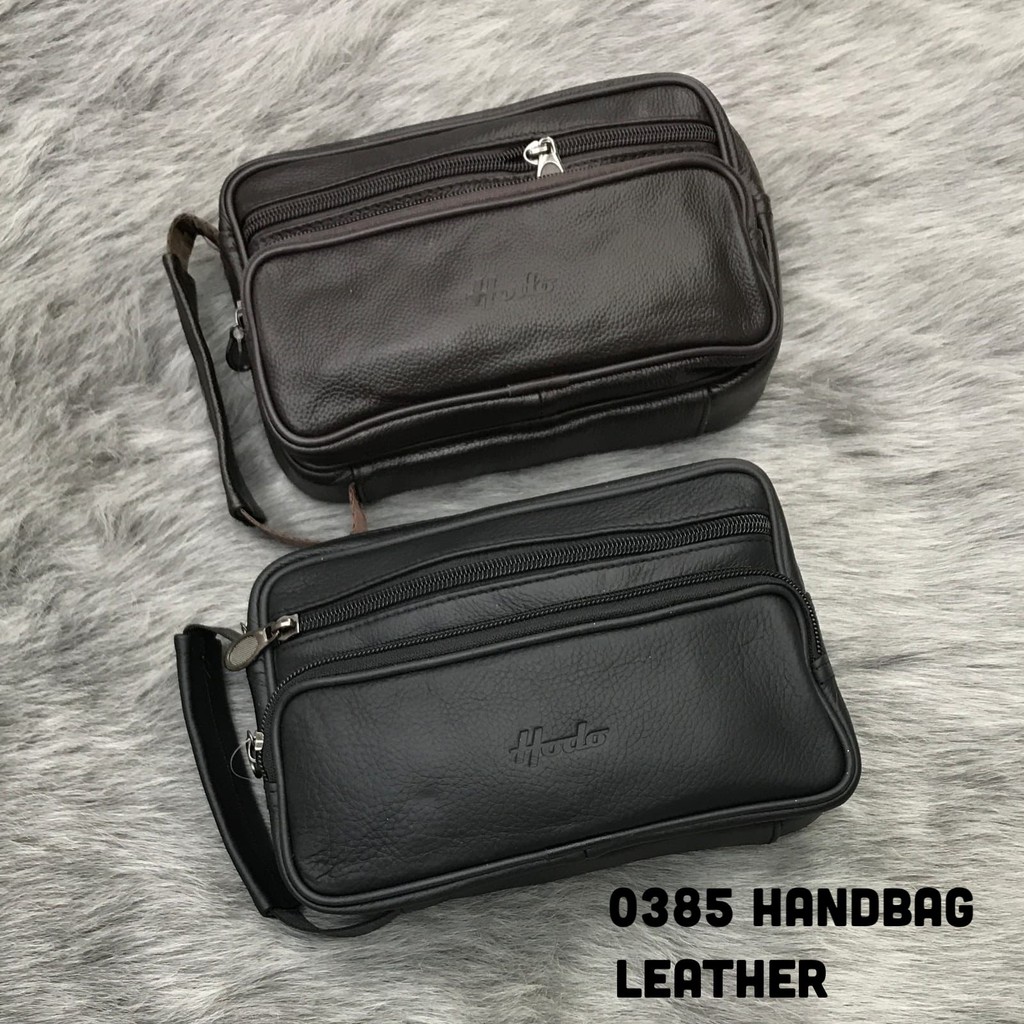 Tas Tangan Kulit ORIGINAL Import Pria MVP - HandBag Laki-laki Terbaru - Clutch Pria Import TERBARU