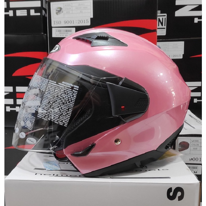 Zeus ZS611 Pink - Helm Half Face Zeus ZS 611