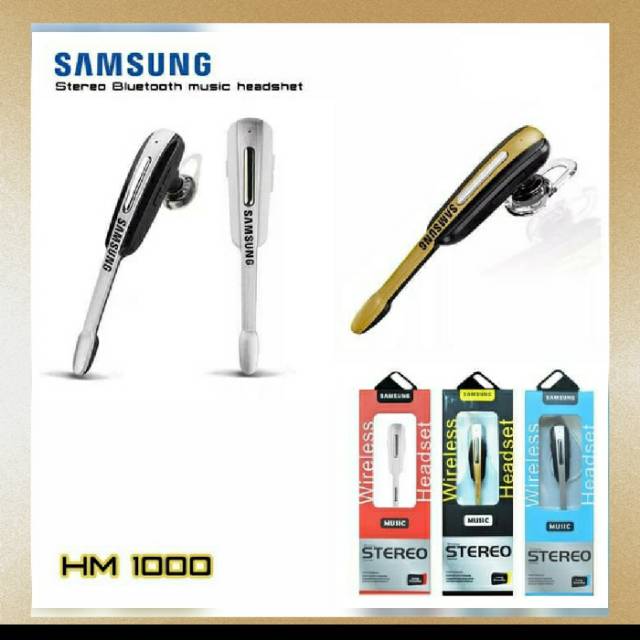 HEADSET BLUETOOTH SAMSUNG HM1000 / Handsfree Bluetooth