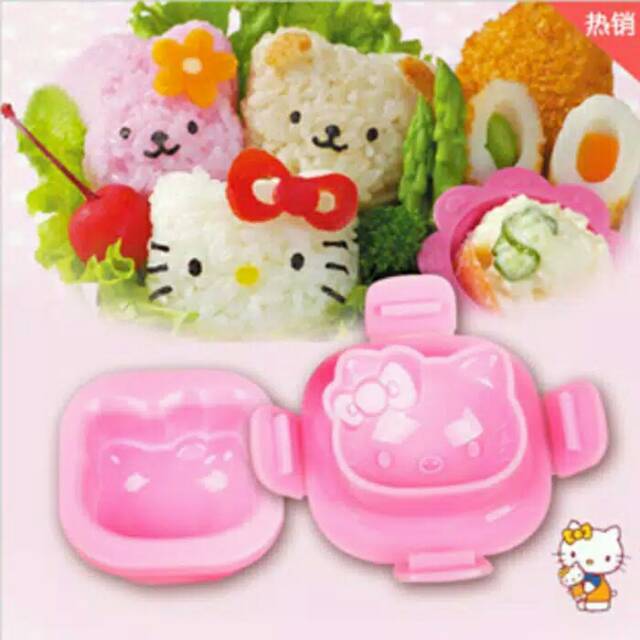 Cetakan Nasi Bento Cetakan Telur Hellokitty