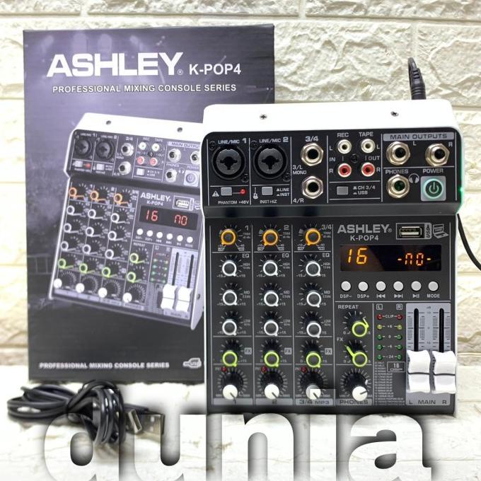 Mixer Ashley Mix 400 Original 4 Channel Bluetooth