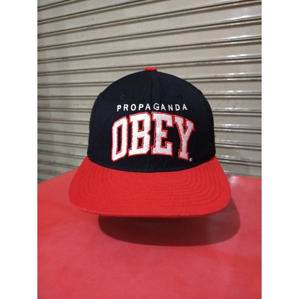 Topi Snapback OBEY Propaganda Original Second