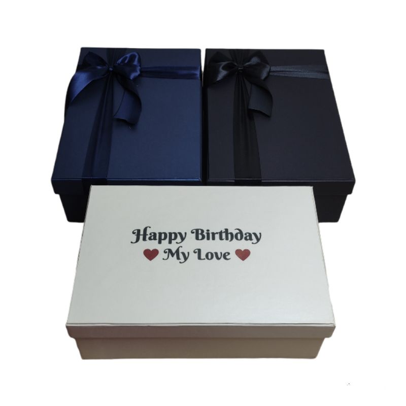 

kotak kado box sepatu tas baju kemeja hijab box mug hard box hampers custom ukuran besar